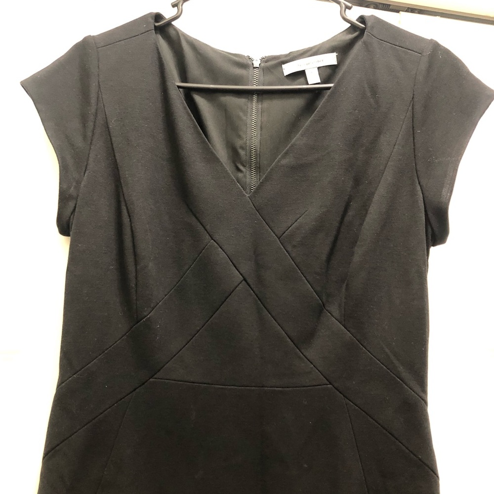Classiques Entier Black V Neck Mini Dress size 6 - Picture 4 of 13